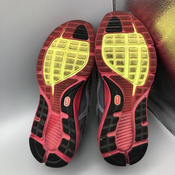 NIKE Lunar Eclipse Flywire Womens Athletic Shoes Grey/Pink 408580-100 Size 8.5 - Picture 15 of 16